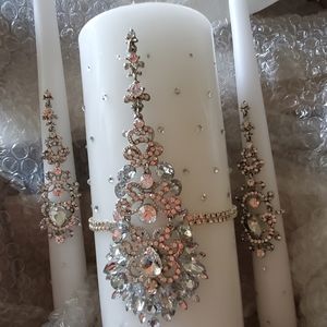 Bling Unity Candle Set